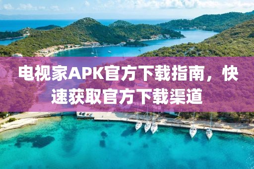 電視家APK官方下載指南，快速獲取官方下載渠道